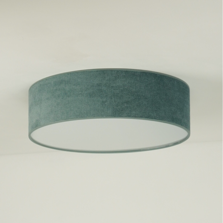 Duolla - LED Plafondlamp CORTINA LED/26W/230V Ø 45 cm 4000K turquoise