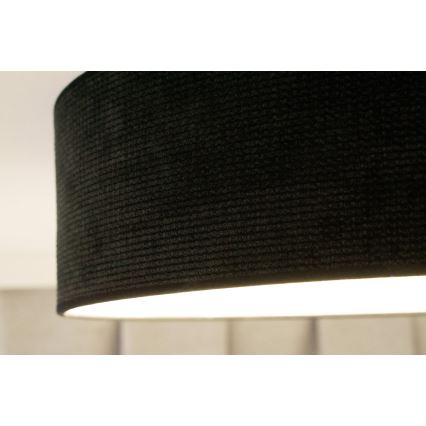 Duolla - LED Plafondlamp CORTINA LED/26W/230V Ø 45 cm 4000K zwart
