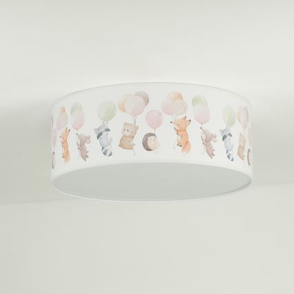 Duolla - LED Plafondlamp kinderkamer CORTINA LED/26W/230V diameter 40 cm 4000K