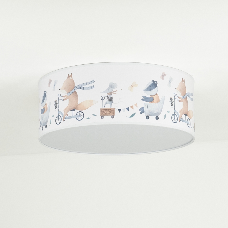 Duolla - LED Plafondlamp kinderkamer CORTINA LED/26W/230V diameter 40 cm 4000K