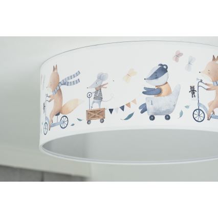 Duolla - LED Plafondlamp kinderkamer CORTINA LED/26W/230V diameter 40 cm 4000K