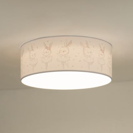 Duolla - LED Plafondlamp kinderkamer CORTINA LED/26W/230V diameter 40 cm 4000K