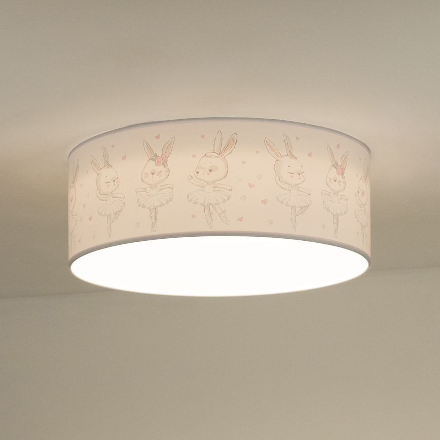 Duolla - LED Plafondlamp kinderkamer CORTINA LED/26W/230V diameter 40 cm 4000K