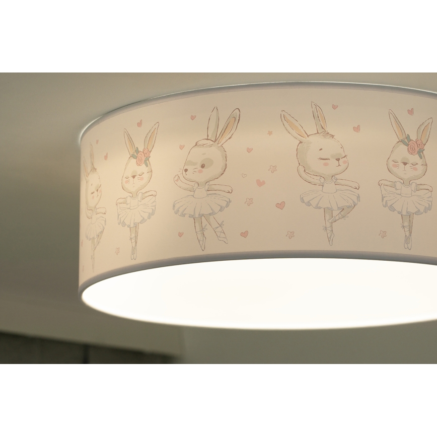 Duolla - LED Plafondlamp kinderkamer CORTINA LED/26W/230V diameter 40 cm 4000K