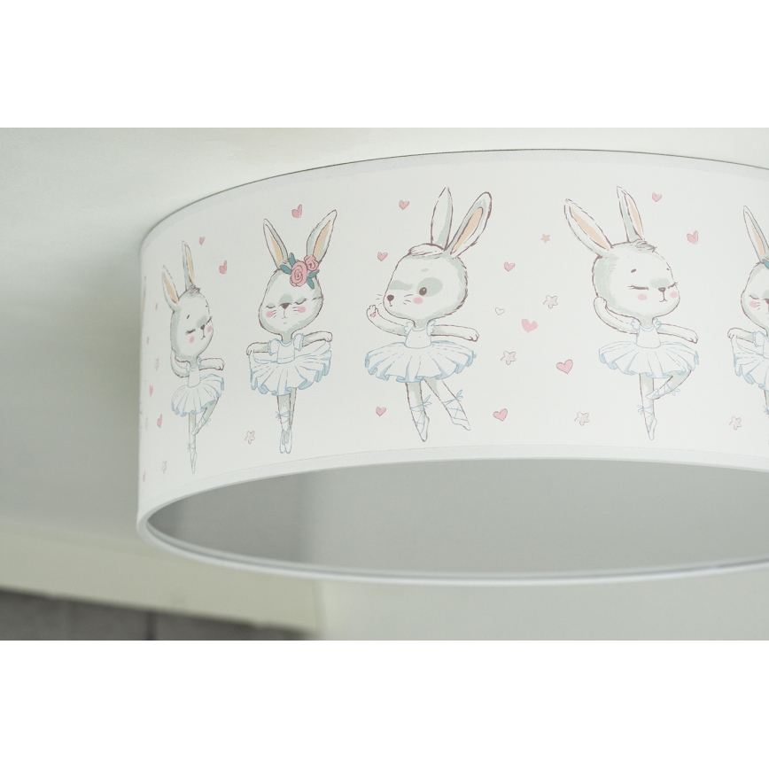 Duolla - LED Plafondlamp kinderkamer CORTINA LED/26W/230V diameter 40 cm 4000K