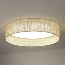Duolla - LED Plafondlamp ROLLER LED/24W/230V beige