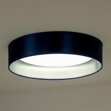 Duolla - LED Plafondlamp ROLLER LED/24W/230V blauw/zilver