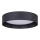 Duolla - LED Plafondlamp ROLLER LED/24W/230V diameter 45 cm antraciet