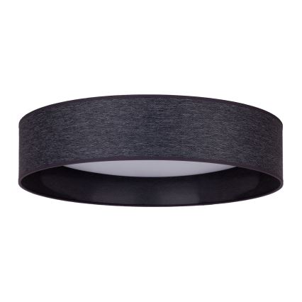 Duolla - LED Plafondlamp ROLLER LED/24W/230V diameter 45 cm antraciet