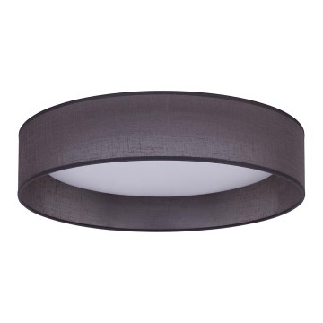 Duolla - LED Plafondlamp ROLLER LED/24W/230V diameter 45 cm antraciet