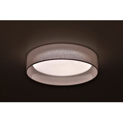 Duolla - LED Plafondlamp ROLLER LED/24W/230V diameter 45 cm wit