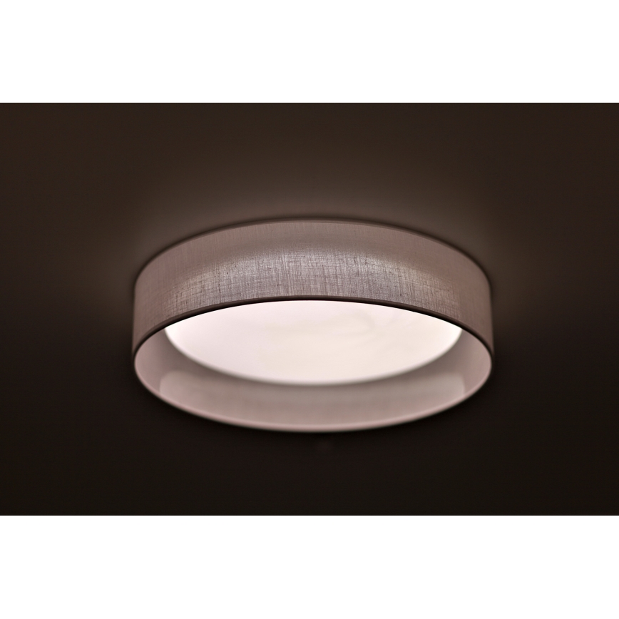 Duolla - LED Plafondlamp ROLLER LED/24W/230V diameter 45 cm wit