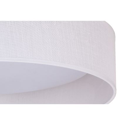Duolla - LED Plafondlamp ROLLER LED/24W/230V diameter 45 cm wit