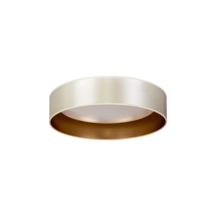 Duolla - LED Plafondlamp ROLLER LED/24W/230V diameter 45 cm zilver/goud