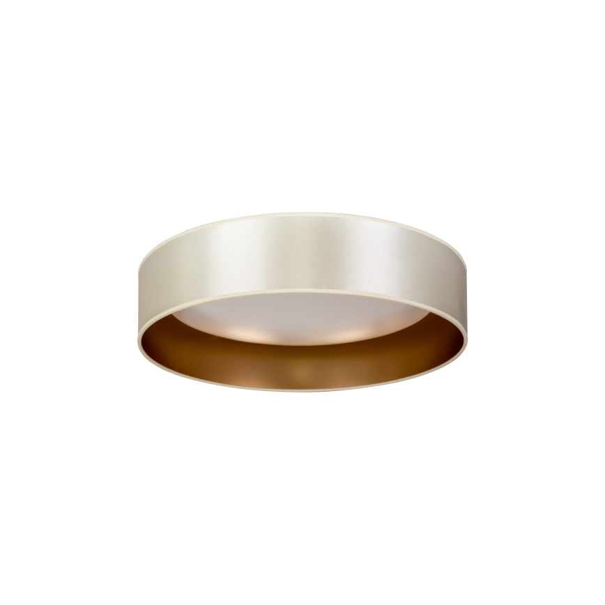 Duolla - LED Plafondlamp ROLLER LED/24W/230V diameter 45 cm zilver/goud