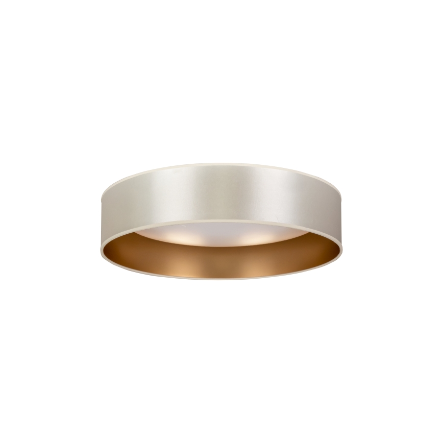 Duolla - LED Plafondlamp ROLLER LED/24W/230V diameter 45 cm zilver/goud