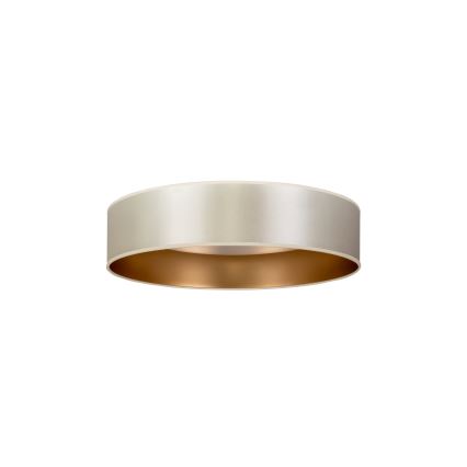 Duolla - LED Plafondlamp ROLLER LED/24W/230V diameter 45 cm zilver/goud