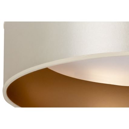 Duolla - LED Plafondlamp ROLLER LED/24W/230V diameter 45 cm zilver/goud