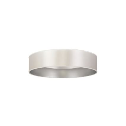 Duolla - LED Plafondlamp ROLLER LED/24W/230V diameter 45 cm zilver