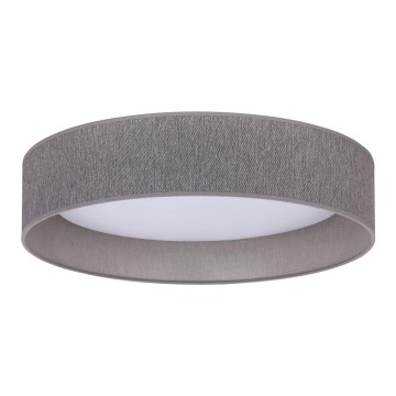 Duolla - LED Plafondlamp ROLLER LED/24W/230V donker diameter 45 cm grijs