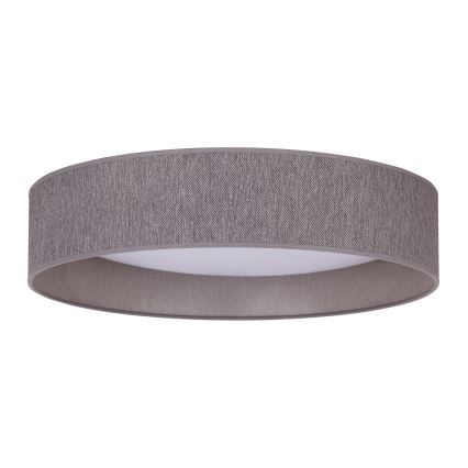 Duolla - LED Plafondlamp ROLLER LED/24W/230V donker diameter 45 cm grijs