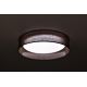 Duolla - LED Plafondlamp ROLLER LED/24W/230V donkerbruin
