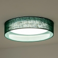 Duolla - LED Plafondlamp ROLLER LED/24W/230V groen