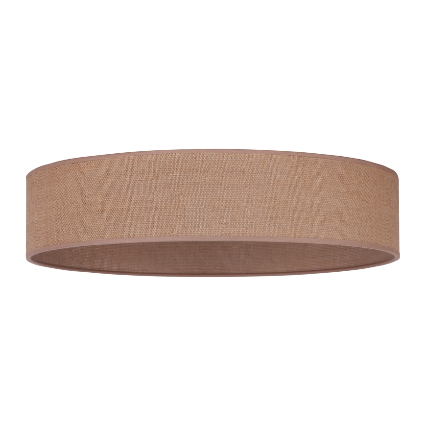 Duolla - LED Plafondlamp ROLLER LED/24W/230V lamp diameter 45 cm bruin