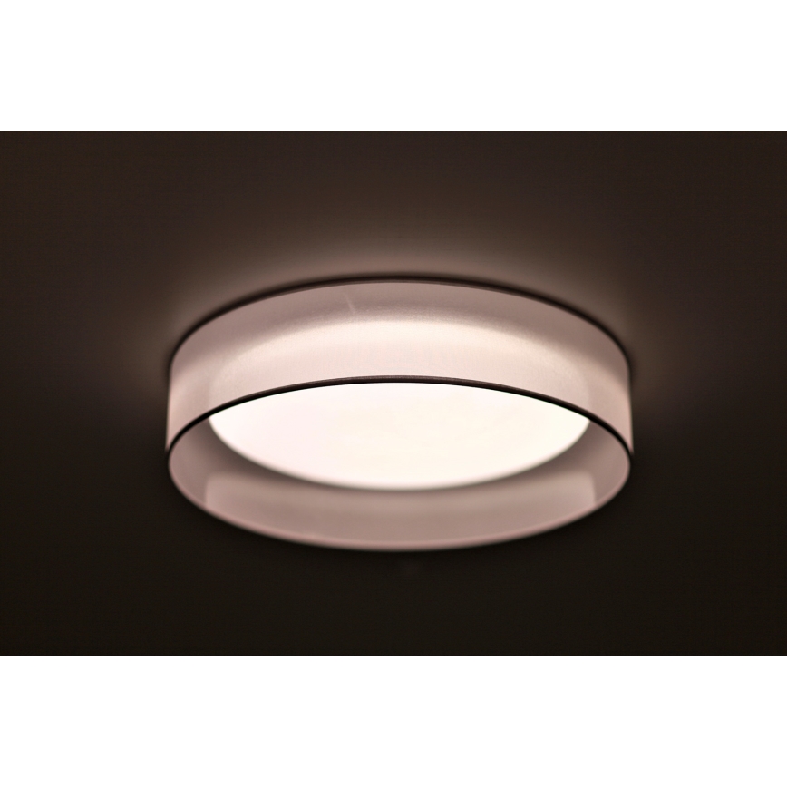 Duolla - LED Plafondlamp ROLLER LED/24W/230V lamp diameter 45 cm grijs