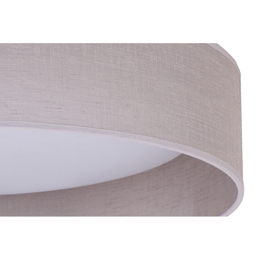 Duolla - LED Plafondlamp ROLLER LED/24W/230V lamp diameter 45 cm grijs