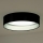 Duolla - LED Plafondlamp ROLLER LED/24W/230V zwart/zilver