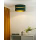 Duolla - Plafond Lamp DUO 1xE27/40W/230V groen/goud