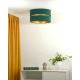 Duolla - Plafond Lamp DUO 1xE27/40W/230V groen/goud