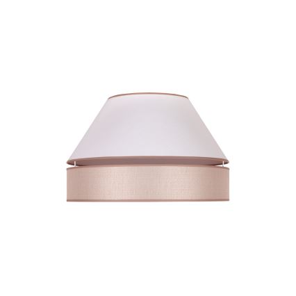 Duolla - Plafondlamp AVIGNON 1xE27/15W/230V diameter 50 cm wit/beige