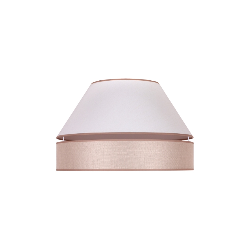 Duolla - Plafondlamp AVIGNON 1xE27/15W/230V diameter 50 cm wit/beige