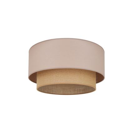 Duolla - Plafondlamp BOHO 1xE27/15W/230V diameter 45 cm beige/bruin
