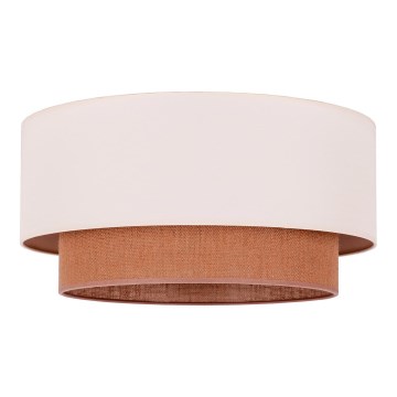 Duolla - Plafondlamp BOHO 3xE27/15W/230V Ø 60 cm beige/bruin