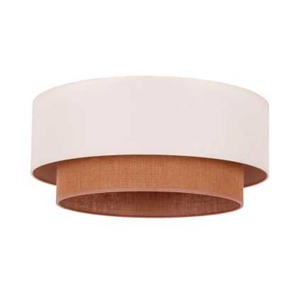 Duolla - Plafondlamp BOHO 3xE27/15W/230V Ø 60 cm beige/bruin