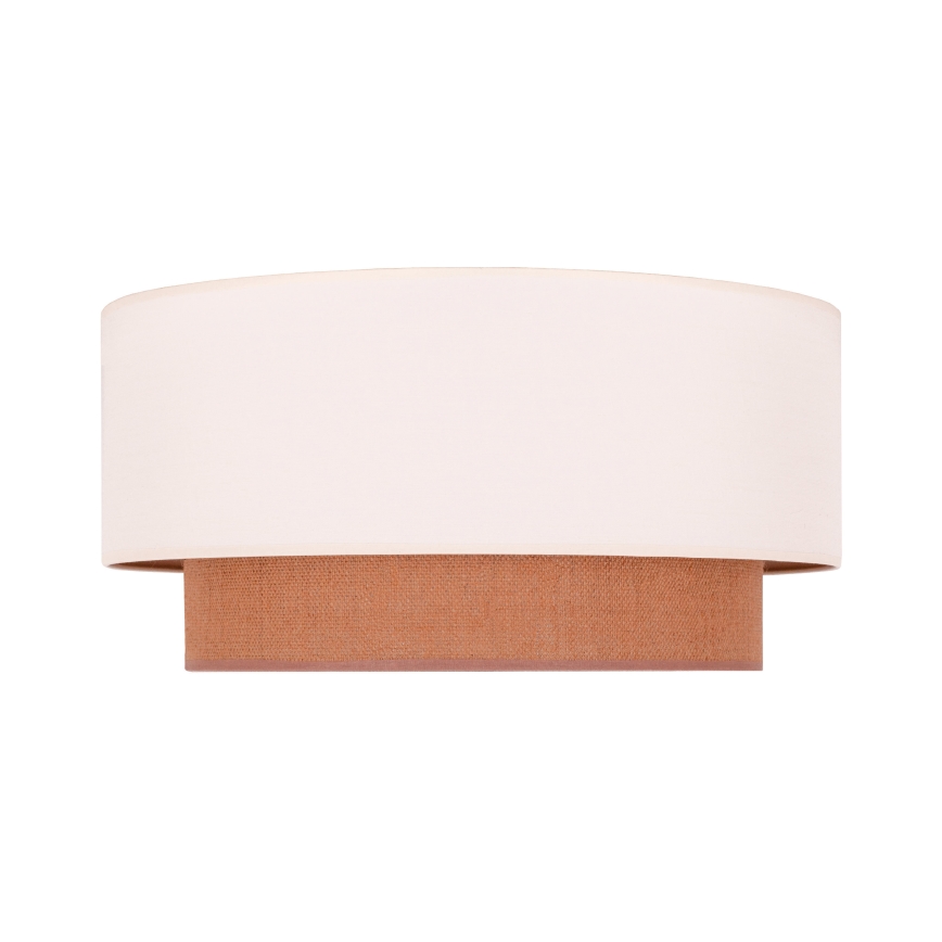 Duolla - Plafondlamp BOHO 3xE27/15W/230V Ø 60 cm beige/bruin