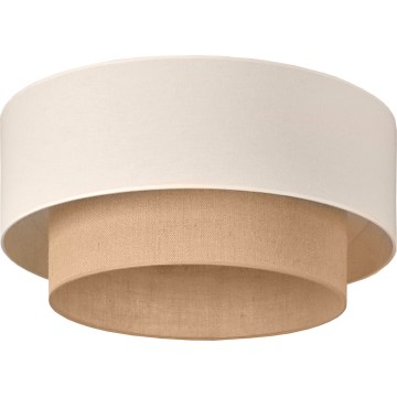 Duolla - plafondlamp BOHO 3xE27/15W/230V Ø 60 cm crème/beige