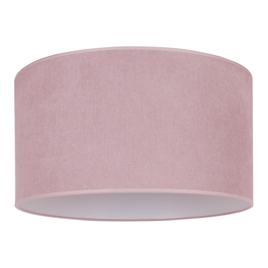 Duolla - Plafondlamp BRISTOL 1xE27/15W/230V diameter 45 cm roze/wit