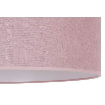 Duolla - Plafondlamp BRISTOL 1xE27/15W/230V diameter 45 cm roze/wit