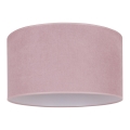 Duolla - Plafondlamp BRISTOL 1xE27/15W/230V Ø 45 cm roze/wit