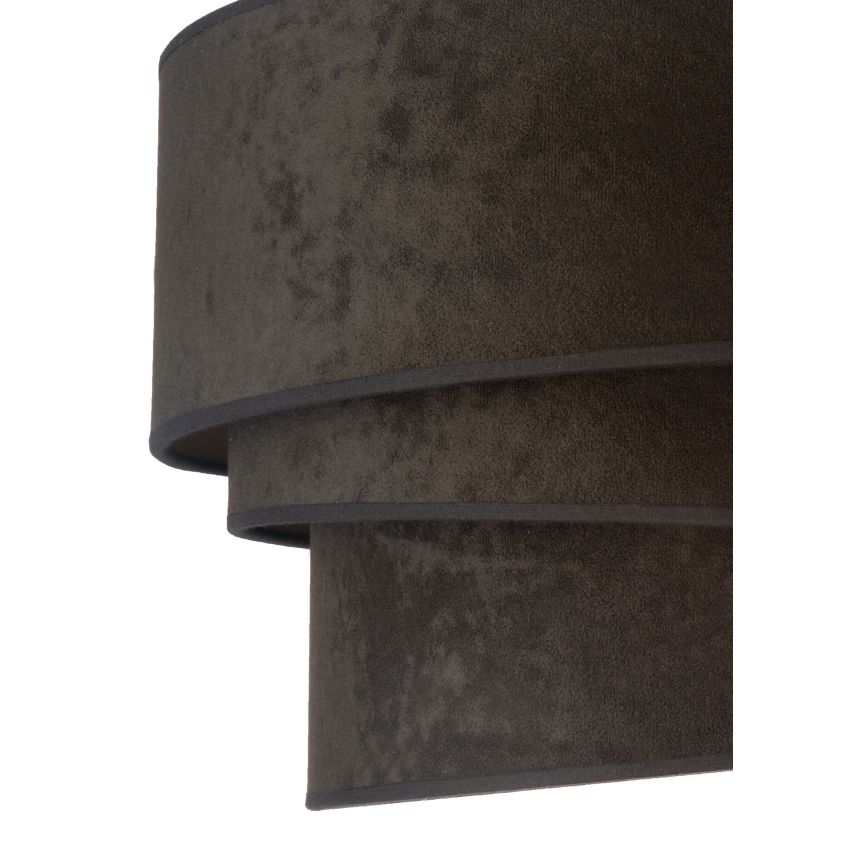 Duolla - Plafondlamp DEVON 1xE27/40W/230V diameter 45 cm zwart/goud