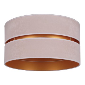 Duolla - Plafondlamp DUO 1xE27/15W/230V diameter 40 cm beige/goud
