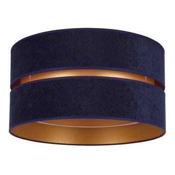 Duolla - Plafondlamp DUO 1xE27/15W/230V diameter 40 cm blauw/goud