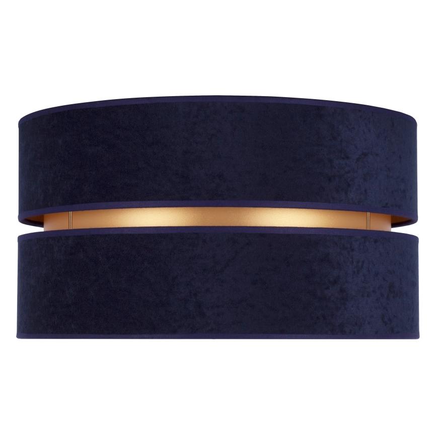 Duolla - Plafondlamp DUO 1xE27/15W/230V diameter 40 cm blauw/goud