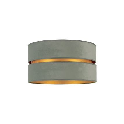 Duolla - Plafondlamp DUO 1xE27/15W/230V diameter 40 cm licht groen/goud