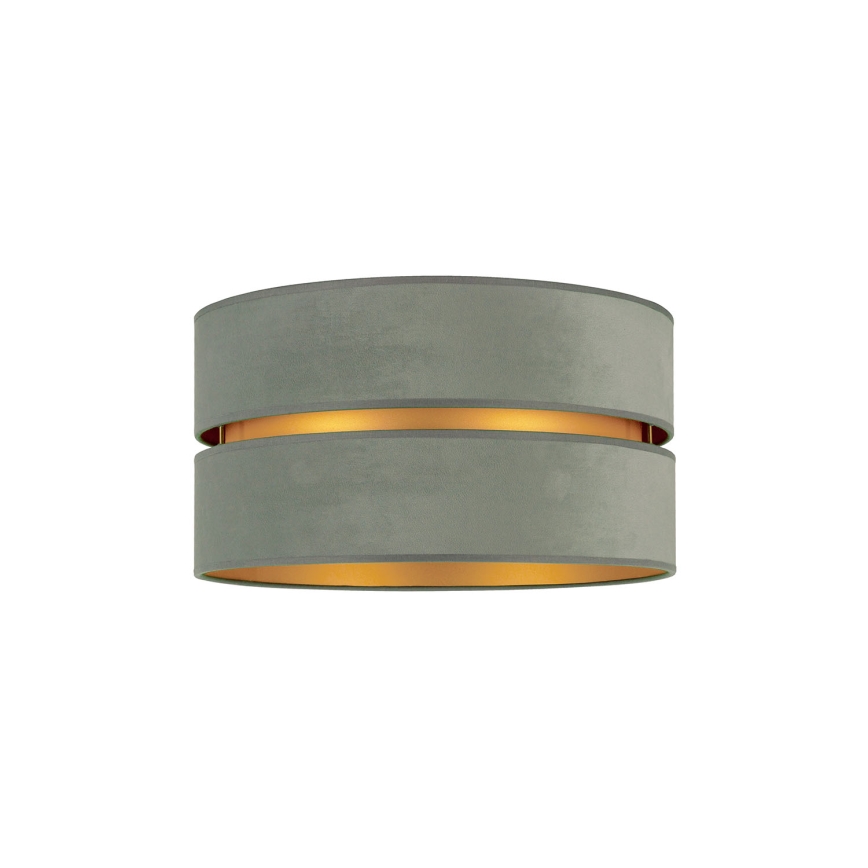 Duolla - Plafondlamp DUO 1xE27/15W/230V diameter 40 cm licht groen/goud