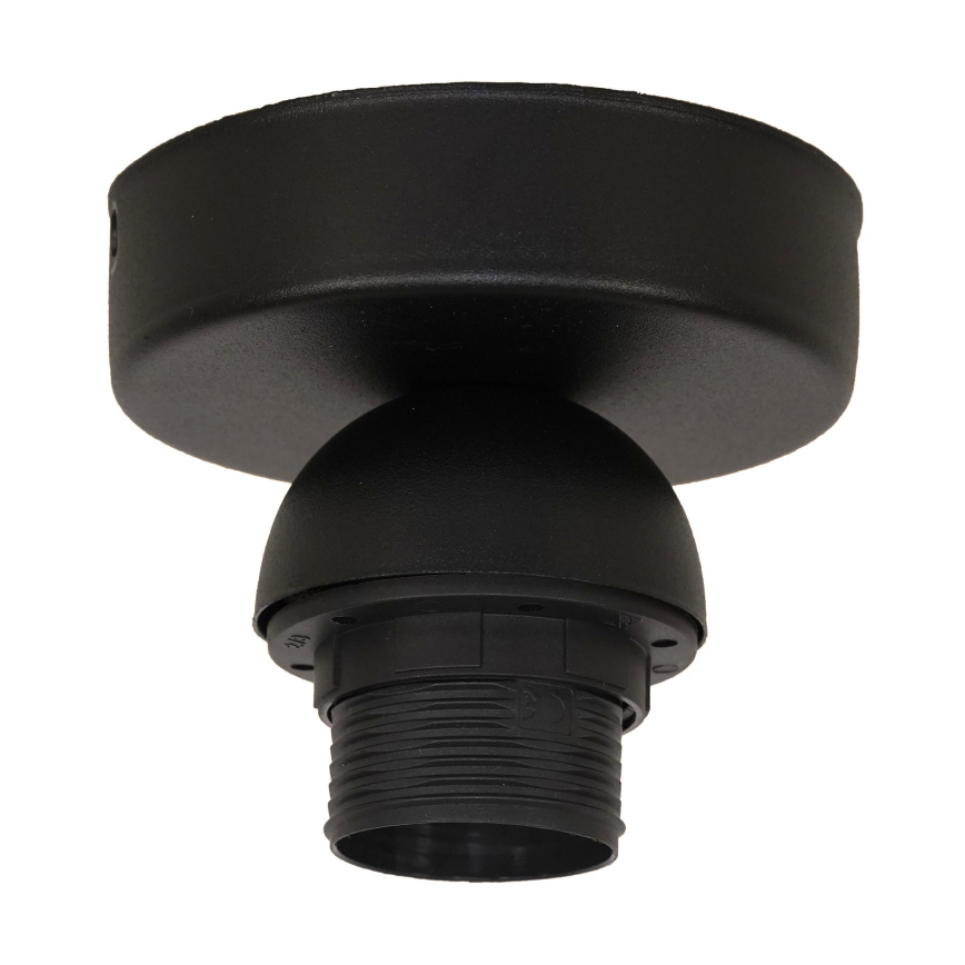 Duolla - Plafondlamp DUO 1xE27/40W/230V diameter 40 cm zwart/goud